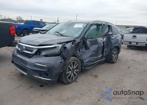 2021 Honda Pilot Awd Elite z USA, uszkodzony, nr VIN 5FNYF6H05MB002312